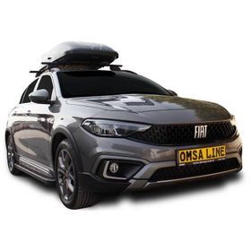 Omsa Fiat Egea Cross 2020 ve Sonrası Taşlı Krom Ön Tampon Alt Çıta