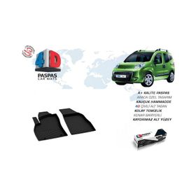 Omsa Fiat Fiorino 4D Siyah Ön 2 Parça 2008 ve Sonrası Paspas