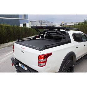 Omsa Fiat Fullback 2016 ve Sonrası Siyah Dakar Sepetli Rollbar