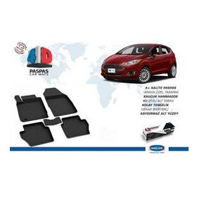 Omsa Ford Fiesta 4D Siyah 2009-2015 Arası Havuzlu Paspas