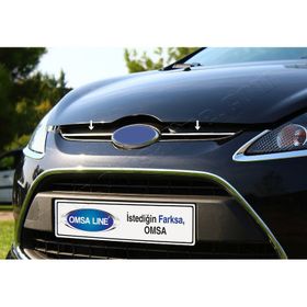 Omsa Ford Fiesta Krom 2 Parça 2009-2013 Arası Ön Panjur