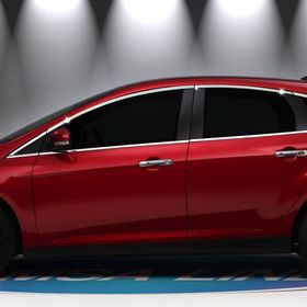 Omsa Ford Focus 3 HB 12 Parça 2011-2017 Arası Krom Cam Çerçevesi