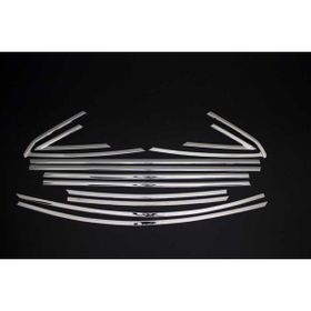 Omsa Ford Focus 3 Sedan 12 Parça 2011-2017 Arası Krom Cam Çerçevesi