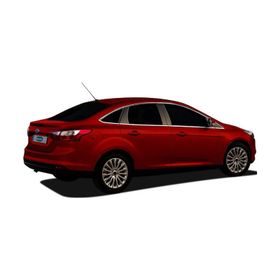 Omsa Ford Focus 3 Sedan Krom 12 Parça 2010-2018 Arası Cam Çerçevesi