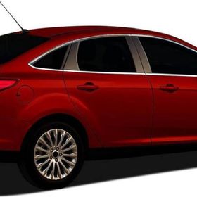 Omsa Ford Focus 3 Sedan Krom 12 Parça 2010-2018 Arası Cam Çerçevesi