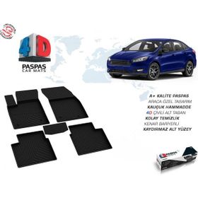 Omsa Ford Focus 4 4D Siyah 2018 ve Sonrası Havuzlu Paspas