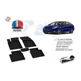 Omsa Ford Focus 4 4D Siyah 2018 ve Sonrası Havuzlu Paspas