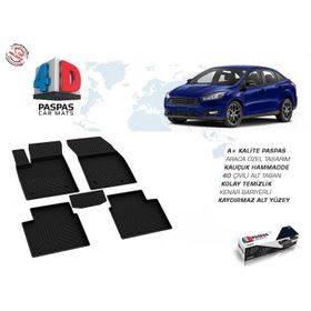 Omsa Ford Focus 4 4D Siyah 2018 ve Sonrası Havuzlu Paspas