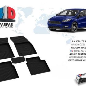 Omsa Ford Focus 4 4D Siyah 2018 ve Sonrası Havuzlu Paspas