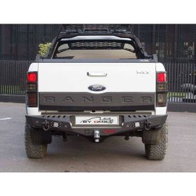 Omsa Ford Ranger Dakar 2011 ve Sonrası Ledli Sensörlü Çelik Arka Tampon
