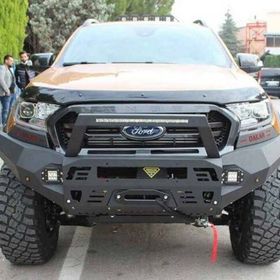 Omsa Ford Ranger Dakar 2015 ve Sonrası Sensörlü Çelik Ön Tampon