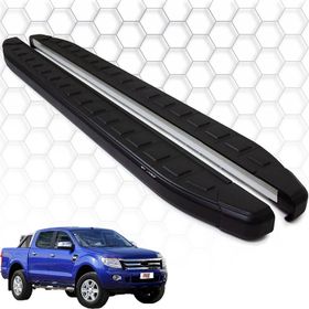 Omsa Ford Ranger Proside Siyah 2006-2010 Arası Yan Basamak