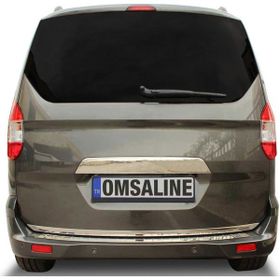 Omsa Ford Tourneo Courier 2018-2023 Arası Krom Plaka Üstü Bagaj Çıtası