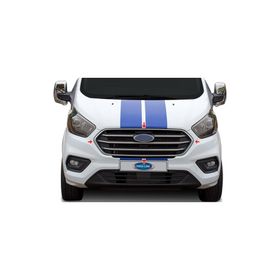 Omsa Ford Transit Tourneo Custom 4 Parça 2018 ve Sonrası Krom Ön Panjur Çerçevesi