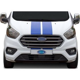 Omsa Ford Transit Tourneo Custom 4 Parça 2018 ve Sonrası Krom Ön Panjur Çerçevesi