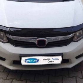 Omsa Honda Civic A+ 2012-2016 4 mm Ön Kaput Rüzgarlığı