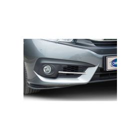 Omsa Honda Civic FC5 2016-2021 2 Parça Krom Sis Far Çıtası