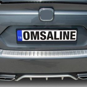 Omsa Honda Civic FC5 2016-2021 Arası Taşlı Krom Arka Tampon Eşiği