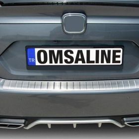 Omsa Honda Civic FC5 2016-2021 Arası Taşlı Krom Arka Tampon Eşiği