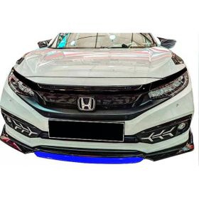 Omsa Honda Civic Fc5 Abs 2016 ve Sonrası Piano Mavi Flaplı Ön Tampon Lip