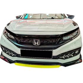 Omsa Honda Civic Fc5 Abs 2016 ve Sonrası Piano Sarı Flaplı Ön Tampon Lip