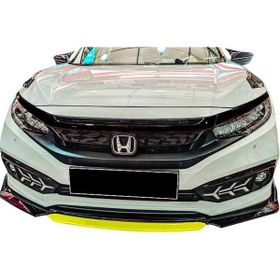 Omsa Honda Civic Fc5 Abs 2016 ve Sonrası Piano Sarı Flaplı Ön Tampon Lip