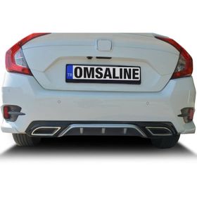Omsa Honda Civic FC5 Arka Çift Renk 2016-2021 Arası Difüzör