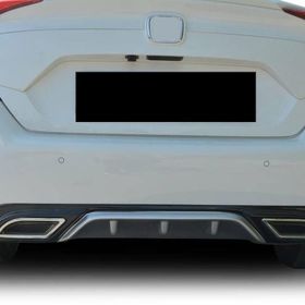 Omsa Honda Civic FC5 Arka Çift Renk 2016-2021 Arası Difüzör