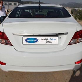 Omsa Hyundai Accent Blue Krom 2011 ve Sonrası Bagaj Çıtası