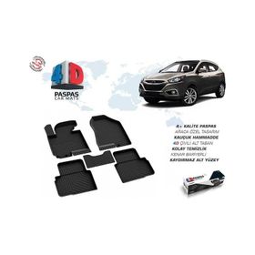 Omsa Hyundai İx35 4D Siyah 2010 ve Sonrası Havuzlu Paspas