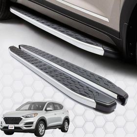 Omsa Hyundai Tucson Blackline Alüminyum 2004-2009 Arası Yan Basamak