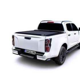 Omsa Isuzu D-Max Omback Siyah 2021 ve Sonrası Sürgülü Bagaj Kapama