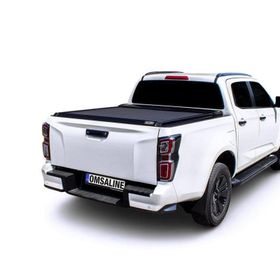 Omsa Isuzu D-Max Omback Siyah 2021 ve Sonrası Sürgülü Bagaj Kapama