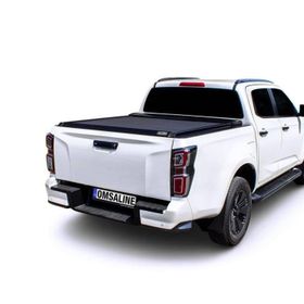 Omsa Isuzu D-Max Omback Siyah 2021 ve Sonrası Sürgülü Bagaj Kapama