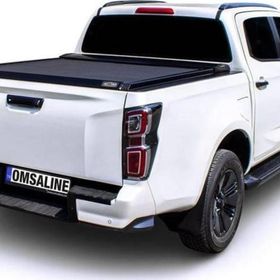 Omsa Isuzu D-Max Omback Siyah 2021 ve Sonrası Sürgülü Bagaj Kapama