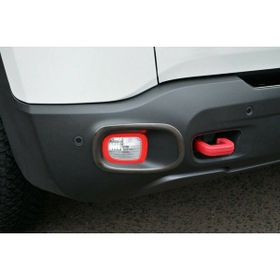 Omsa Jeep Renegade Siyah Krom 2 Parça 2014 ve Sonrası Reflektör Çerçevesi