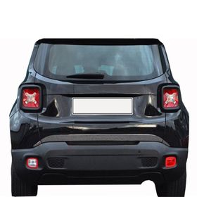 Omsa Jeep Renegade Siyah Krom 2014-2018 Arası Bagaj Alt Çıtası