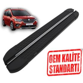 Omsa Kangoo 2021-2024 Araca Özel Nevada Siyah Yan Basamak