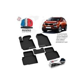 Omsa Kia Sportage 3 4D Siyah 2010-2016 Arası Havuzlu Paspas