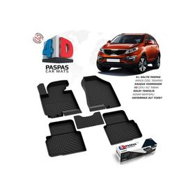 Omsa Kia Sportage 3 4D Siyah 2010-2016 Arası Havuzlu Paspas
