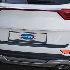 Omsa Kia Sportage 4 2018-2021 Plastik Arka Tampon Eşiği