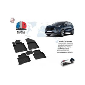 Omsa Kia Sportage 4 4D Siyah 2015-2021 Arası Havuzlu Paspas