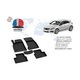 Omsa Mercedes A Serisi W176 4D Siyah 2013 ve Sonrası Havuzlu Paspas