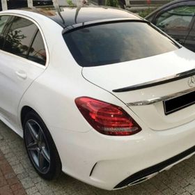 Omsa Mercedes C Class W205 2014-2021 Piano Black Plastik Spoiler