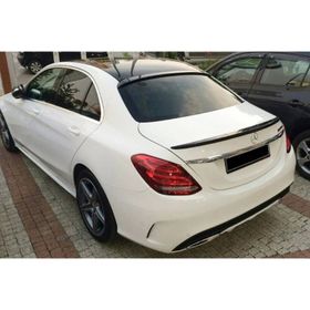 Omsa Mercedes C Class W205 2014-2021 Piano Black Plastik Spoiler