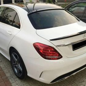 Omsa Mercedes C Class W205 2014-2021 Piano Black Plastik Spoiler