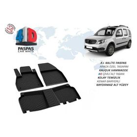 Omsa Mercedes Citan 4D Siyah 2008 ve Sonrası Havuzlu Paspas