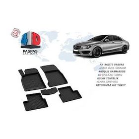 Omsa Mercedes Cla Class W117 4D Siyah 2013 ve Sonrası Havuzlu Paspas