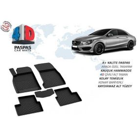 Omsa Mercedes Cla Class W117 4D Siyah 2013 ve Sonrası Havuzlu Paspas