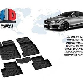 Omsa Mercedes Cla Class W117 4D Siyah 2013 ve Sonrası Havuzlu Paspas